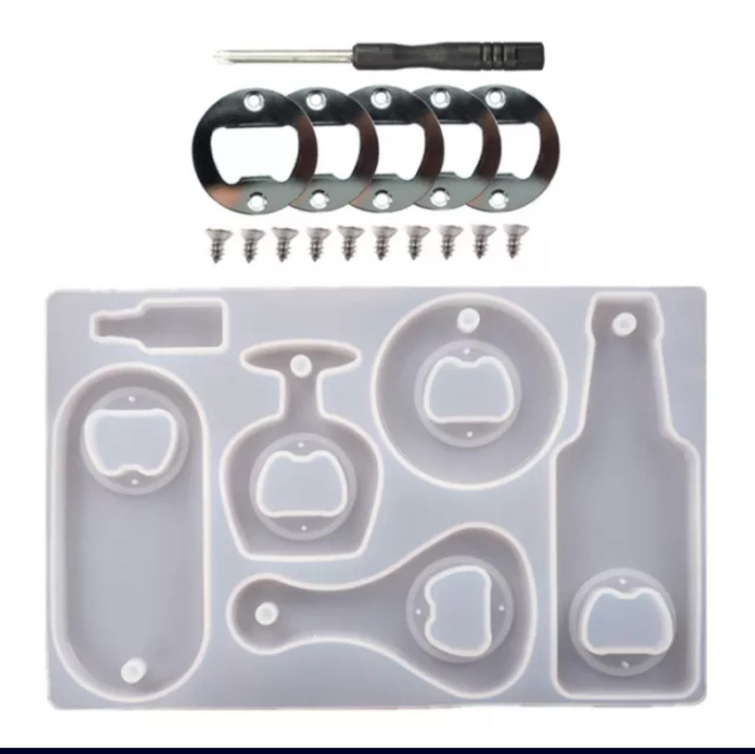 Bottle opener mold