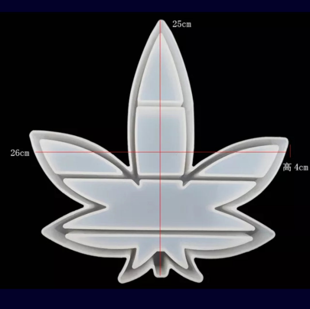 Pot Leaf Shelf Tray