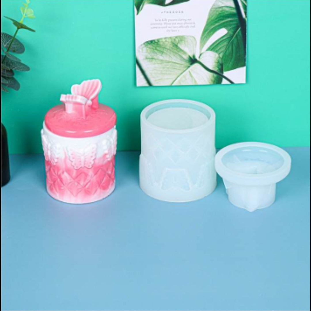 Butterfly Topper Trinket Dish