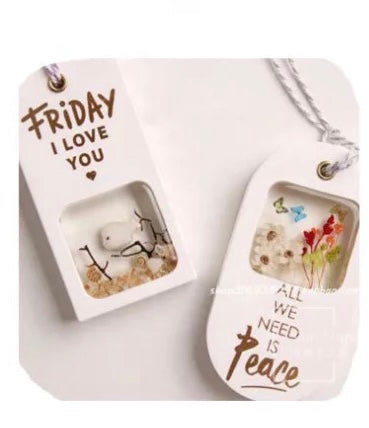 Oval Shaker / Photo Frame Keychain